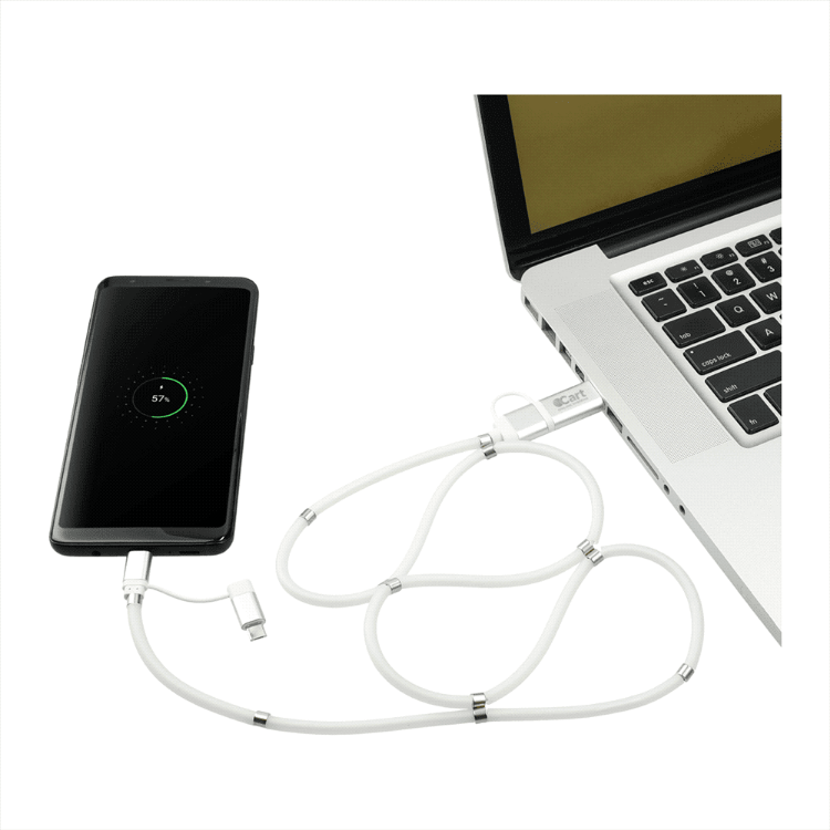 Picture of Whirl 5-In-1 Charging Cable w/ Magnetic Wrap