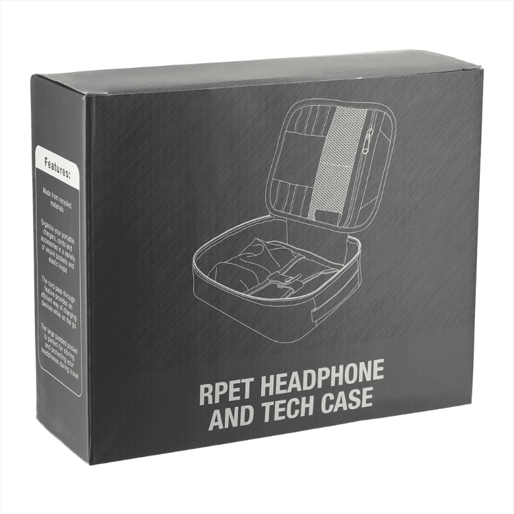 Picture of RPET Headphone & Tech Case