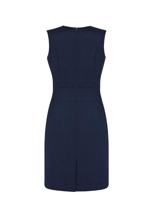 Picture of Womens Comfort Wool Stretch Sleeveless V-Neck Dress