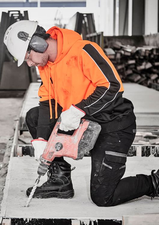 Picture of Unisex Hi Vis Pullover Hoodie