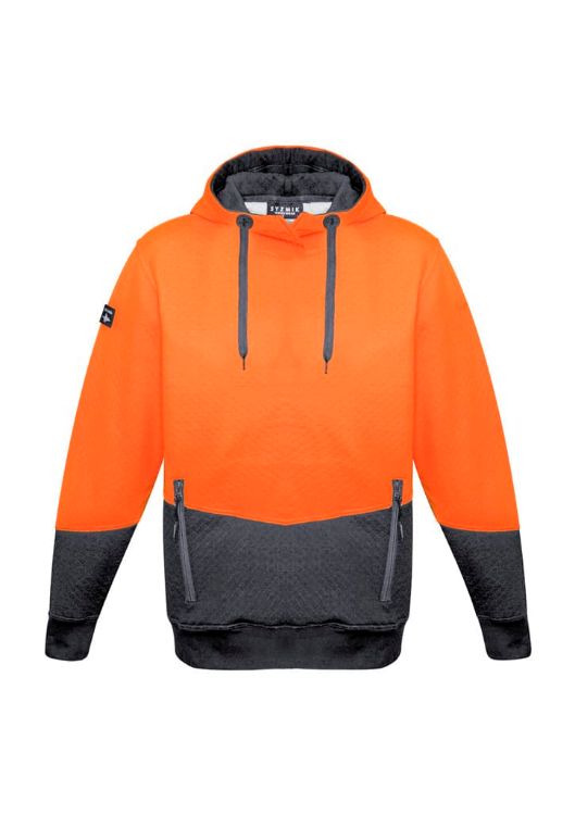 Picture of Unisex Hi Vis Textured Jacquard Hoodie