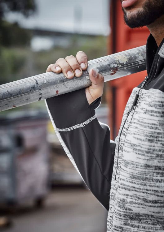 Picture of Unisex Streetworx Reinforced Knit Hoodie