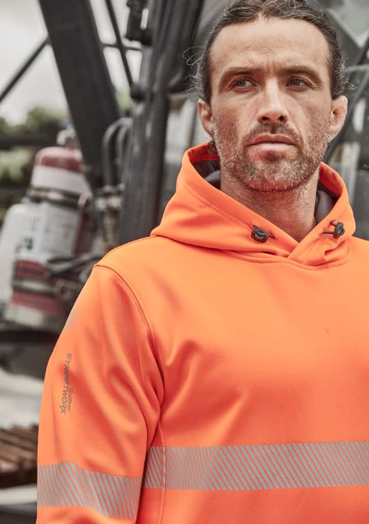 Picture of Unisex Streetworx Water Resistant Hoodie with Segmented Tape