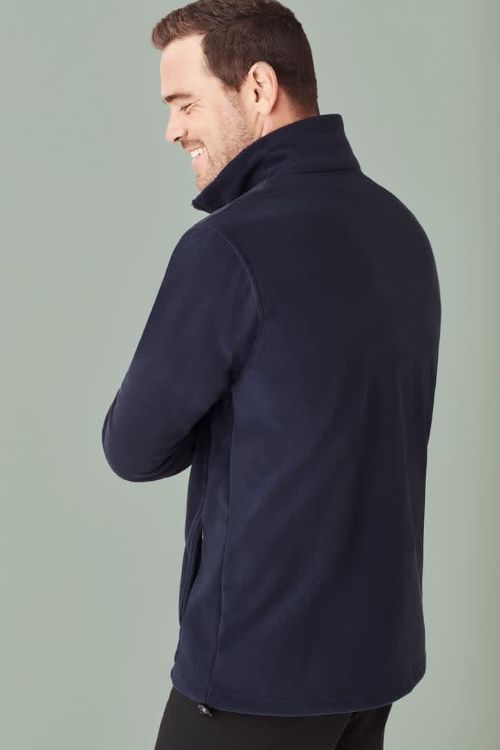 Picture of Mens Plain Micro Fleece Jacket