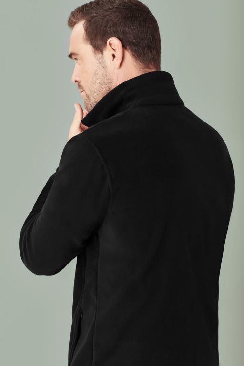 Picture of Mens Plain Micro Fleece Jacket