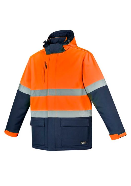 Picture of Unisex Hi Vis Antarctic Softshell Jacket