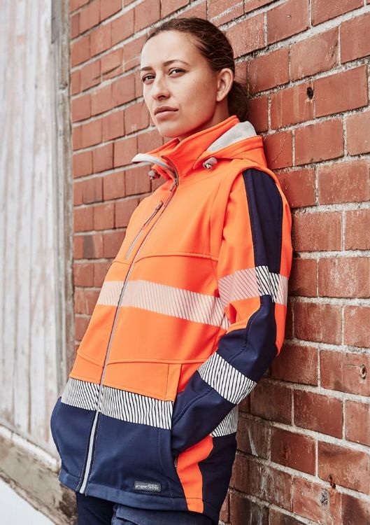 Picture of Womens Streetworx 2 In 1 Stretch Softshell Jacket