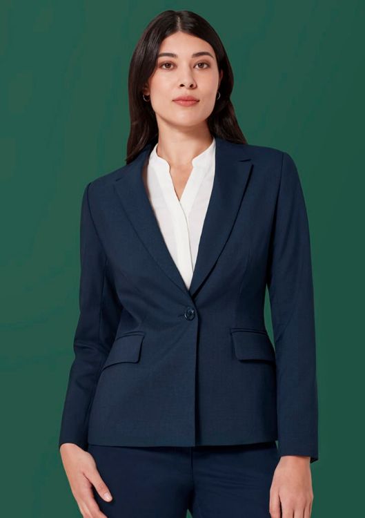 Picture of Womens Renew Single Button Mid Length Jacket