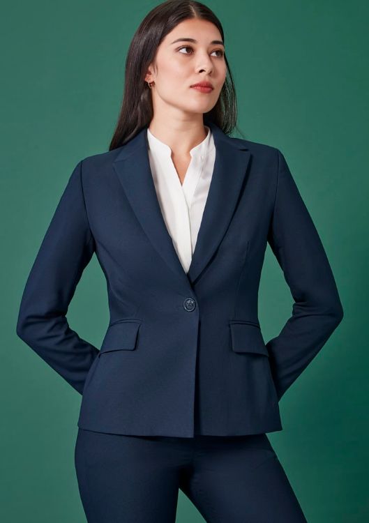 Picture of Womens Renew Single Button Mid Length Jacket