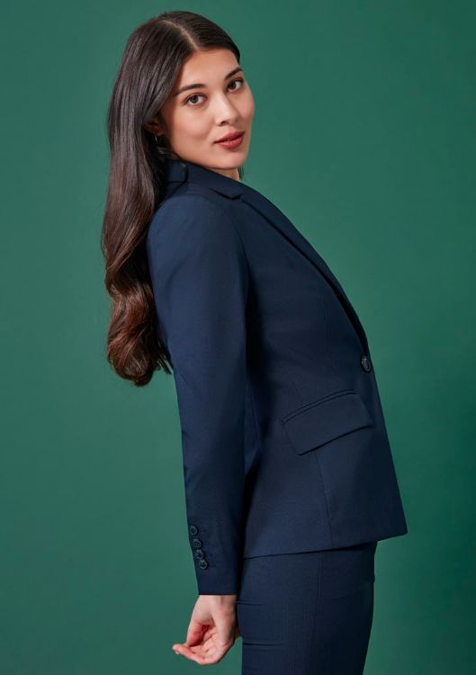 Picture of Womens Renew Single Button Mid Length Jacket