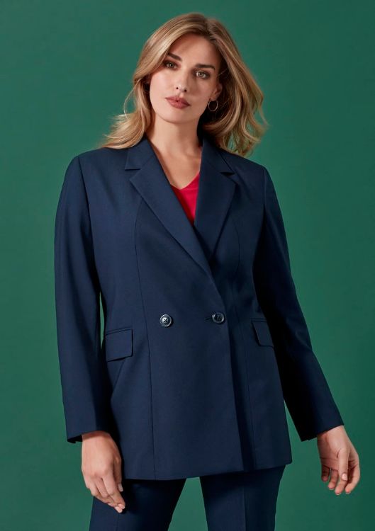Picture of Womens Renew Double Breasted Longline Jacket