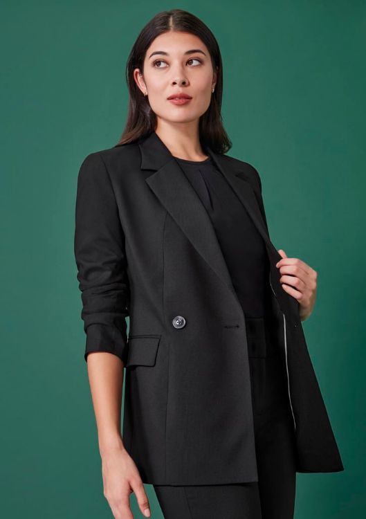 Picture of Womens Renew Double Breasted Longline Jacket
