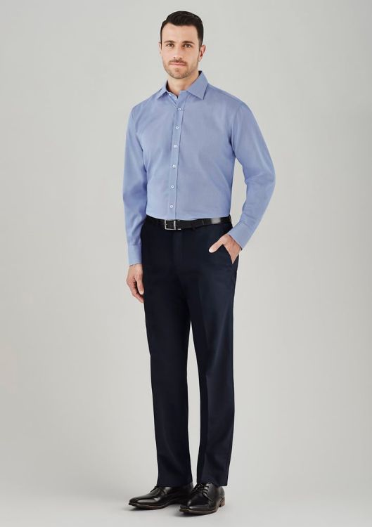 Picture of Mens Comfort Wool Stretch Adjustable Waist Pant