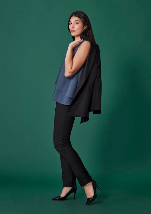 Picture of Womens Renew Mid-Waist Slim Leg Pant