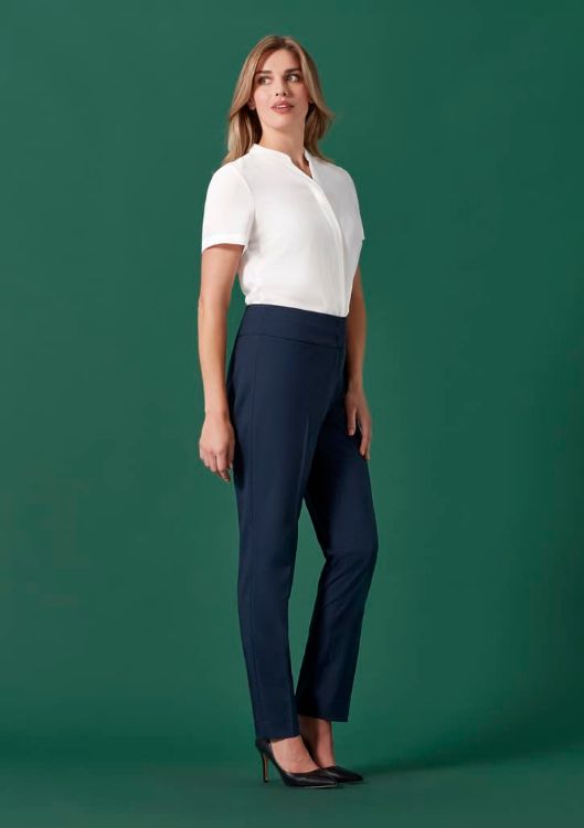 Picture of Womens Renew Mid-Waist Slim Leg Pant