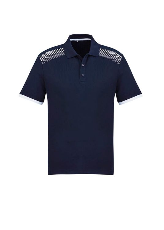 Picture of Mens Galaxy Short Sleeve Polo