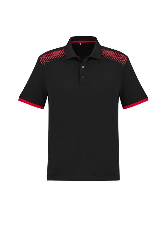 Picture of Mens Galaxy Short Sleeve Polo