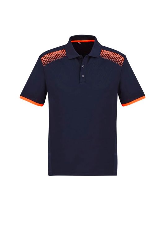 Picture of Mens Galaxy Short Sleeve Polo