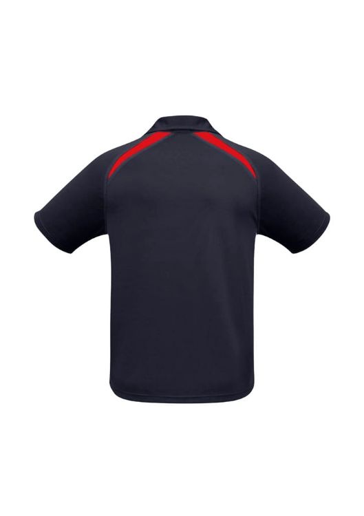 Picture of Mens Splice Short Sleeve Polo