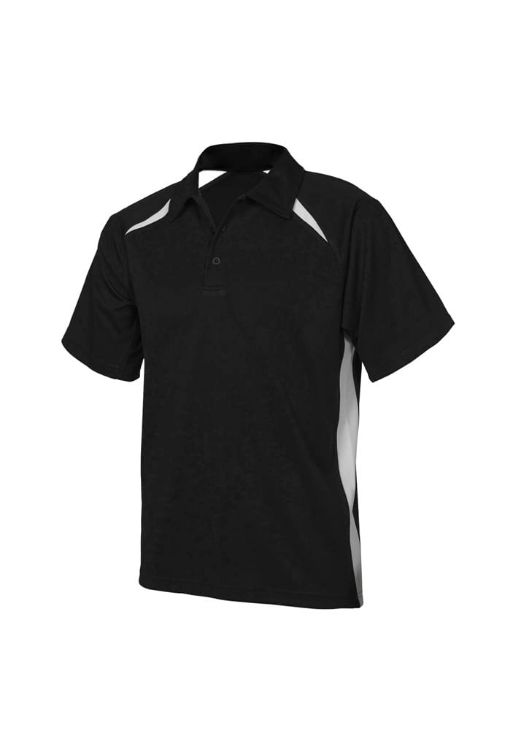 Picture of Kids Splice Short Sleeve Polo
