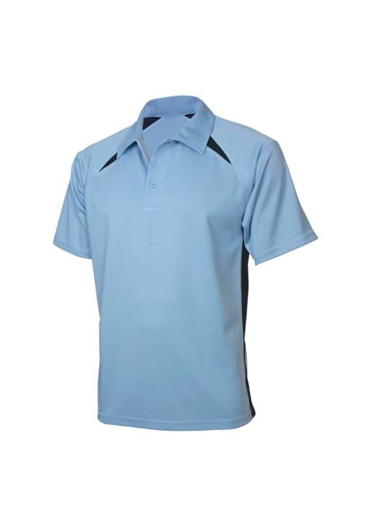 Picture of Kids Splice Short Sleeve Polo