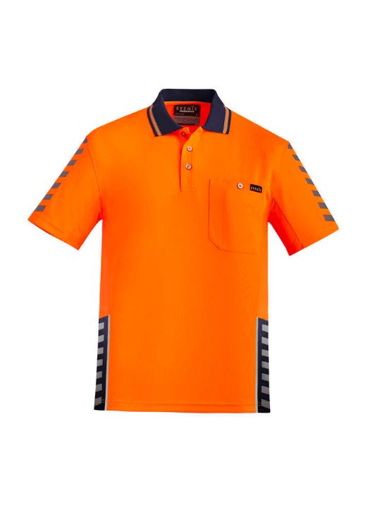 Picture of Mens Hi Vis Komodo Short Sleeve Polo