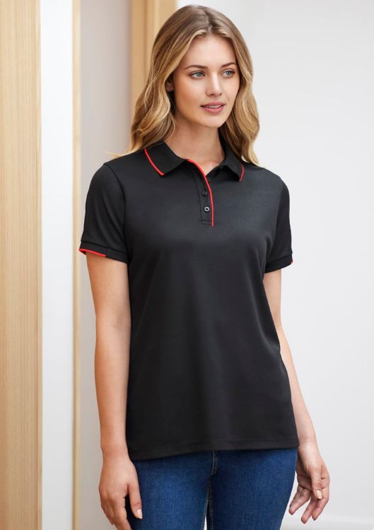 Picture of Womens Focus Short Sleeve Polo