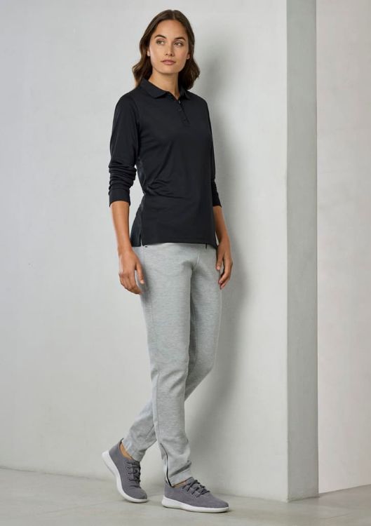 Picture of Womens Action Long Sleeve Polo