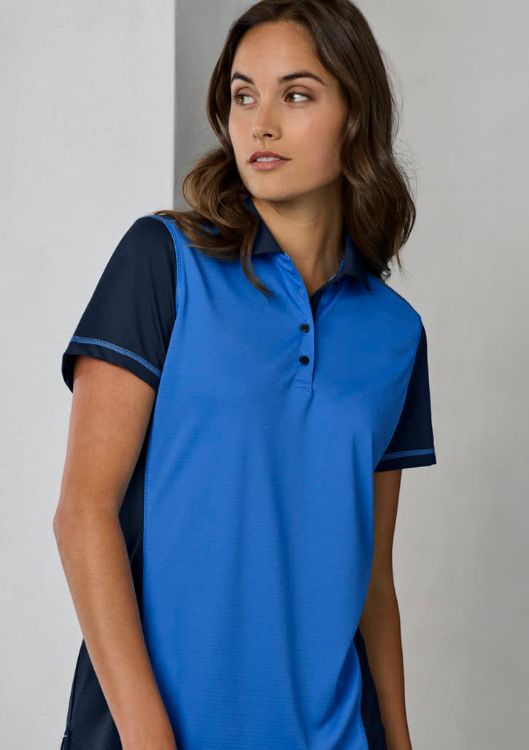 Picture of Womens Dart Short Sleeve Polo