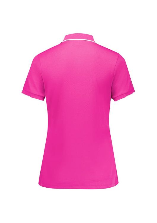 Picture of Womens Pink Short Sleeve Polo