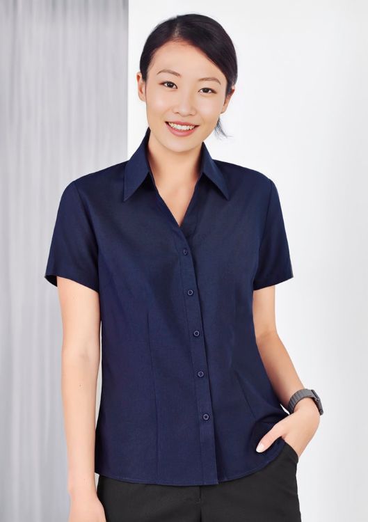Picture of Oasis Ladies Plain Short Sleeve Shirt