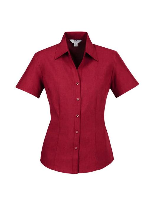 Picture of Oasis Ladies Plain Short Sleeve Shirt
