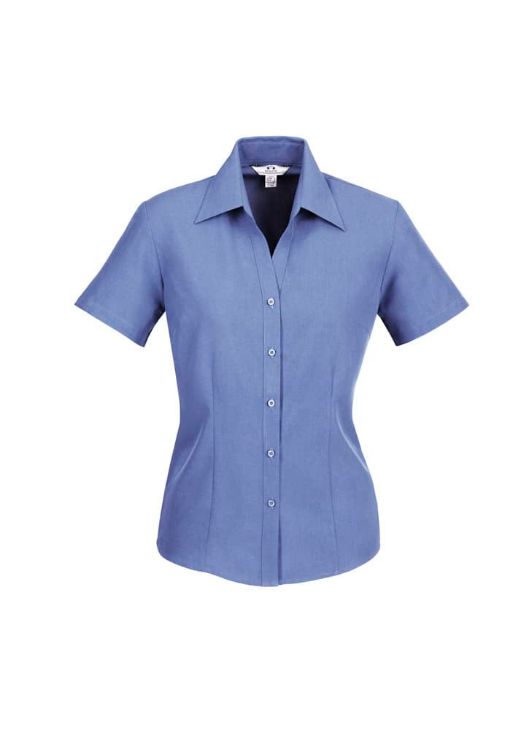Picture of Oasis Ladies Plain Short Sleeve Shirt