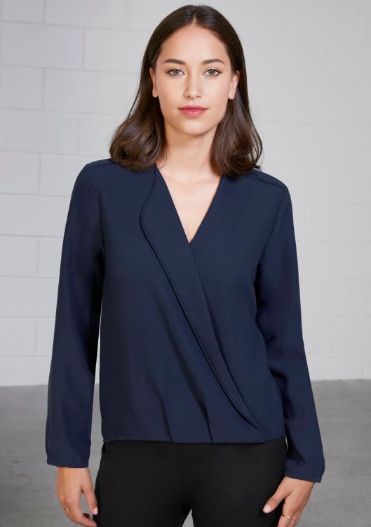 Picture of Womens Lily Hi-Lo Blouse