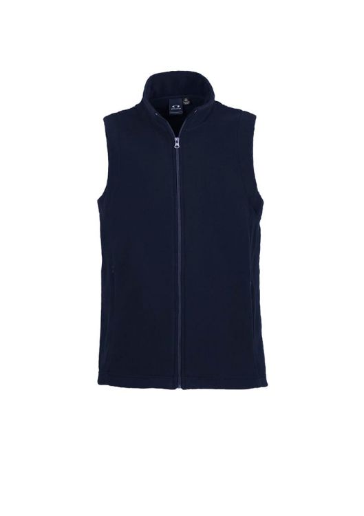 Picture of Womens Plain Micro Fleece Vest