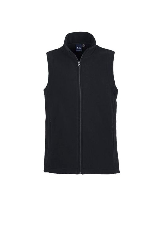Picture of Womens Plain Micro Fleece Vest
