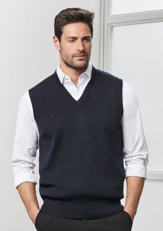 Picture of Mens Woolmix Knit Vest