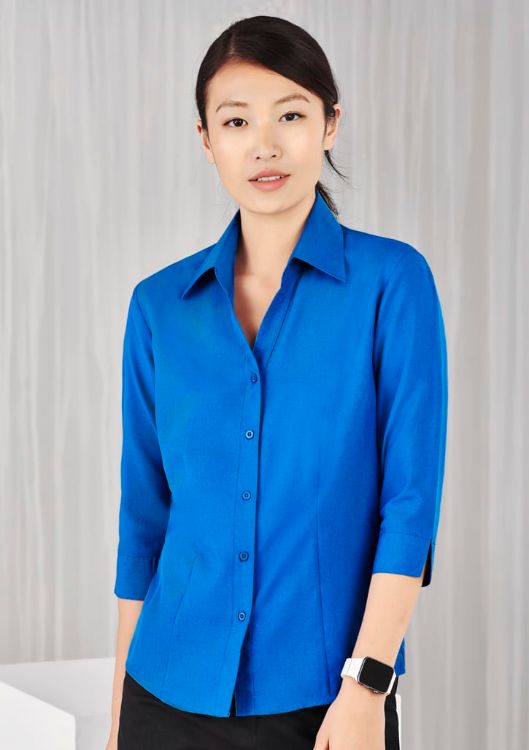 Picture of Oasis Ladies Plain 3/4 Sleeve Shirt