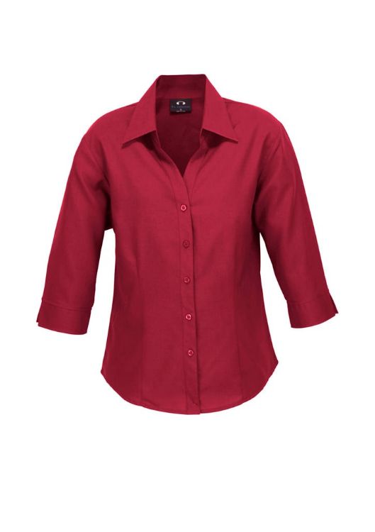 Picture of Oasis Ladies Plain 3/4 Sleeve Shirt