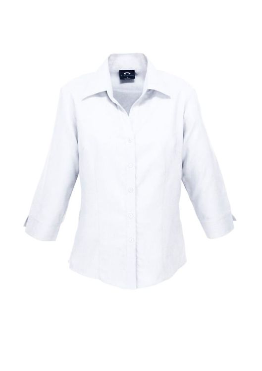 Picture of Oasis Ladies Plain 3/4 Sleeve Shirt