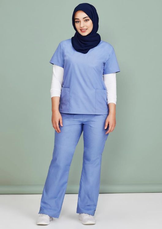 Picture of Classic Womens Bootleg Scrub Pant