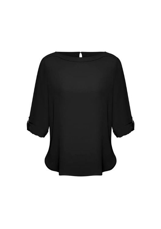 Picture of Womens Madison Boatneck Top