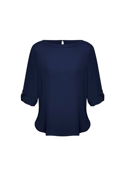 Picture of Womens Madison Boatneck Top