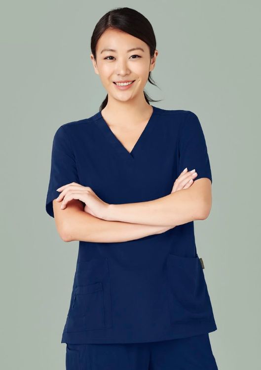 Picture of Womens Avery V-Neck Scrub Top