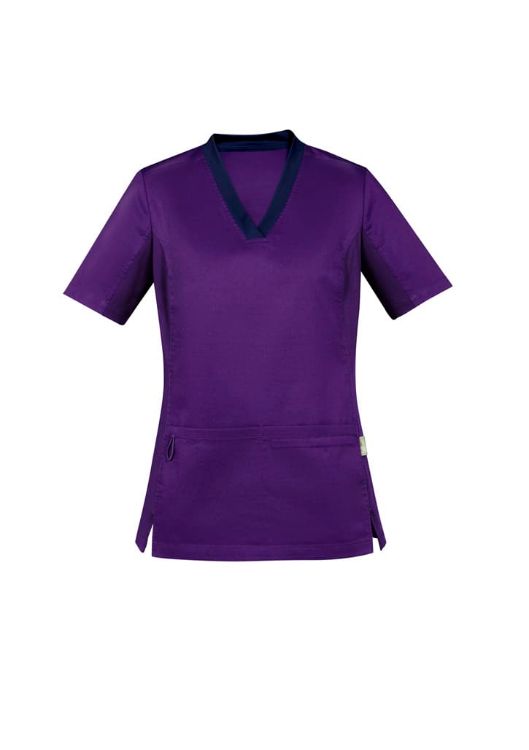 Picture of Womens Riley Stretch Scrub Top