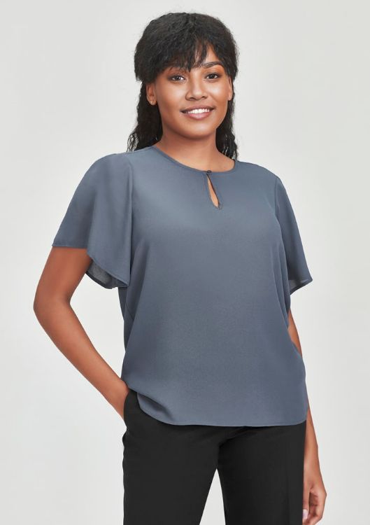 Picture of Womens Vienna Short Sleeve Blouse