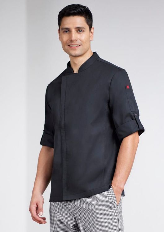 Picture of Mens Alfresco Long Sleeve Chef Jacket