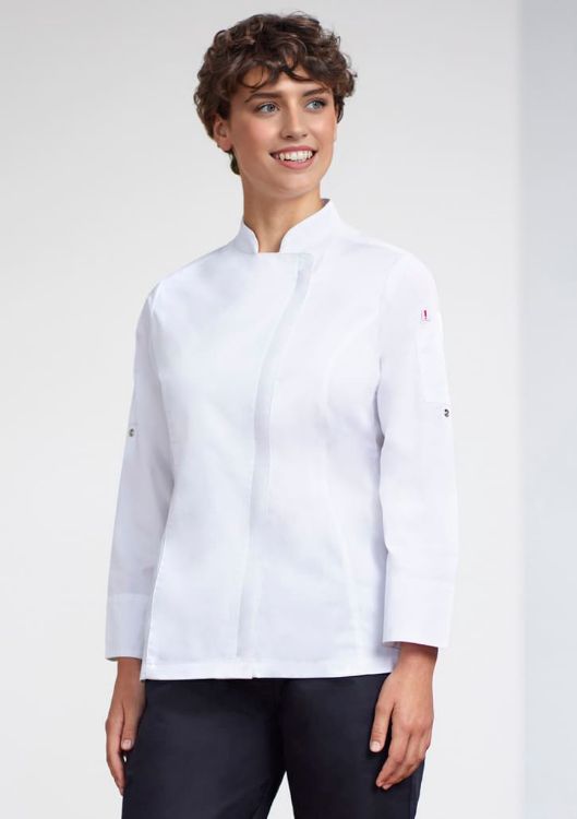 Picture of Womens Alfresco Long Sleeve Chef Jacket