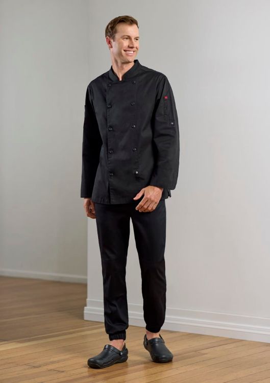 Picture of Mens Gusto Long Sleeve Chef Jacket