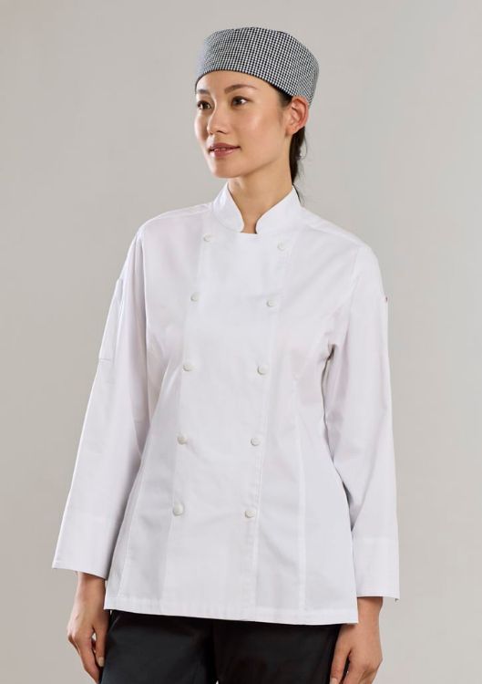 Picture of Womens Gusto Long Sleeve Chef Jacket